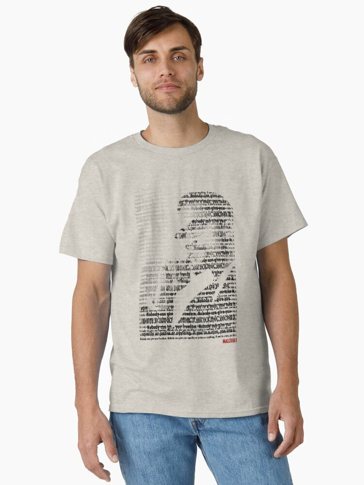 Malcolm X Classic T Shirt T Shirt Gift Ready