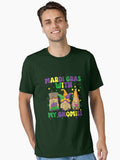 Funny Mardi Gras With Three Gnomes Mardi Gras And My Gnomies T Shirt Essential T Shirt T Shirt Everyday Wear