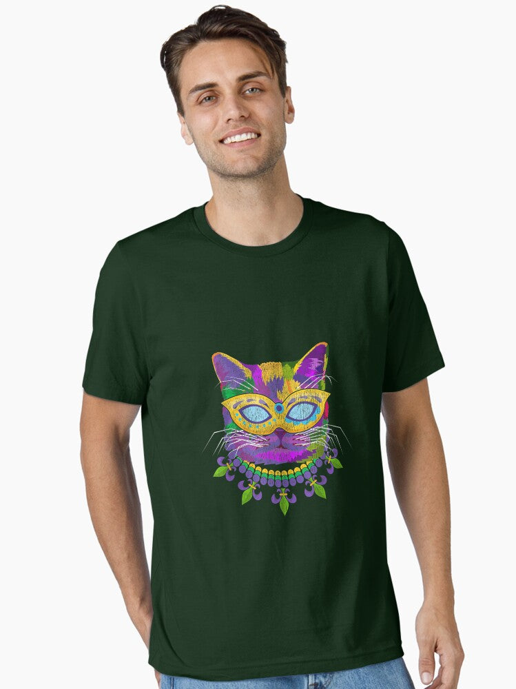 Cat Mardi Gras T Shirt Essential T Shirt T Shirt Minimal Style