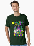 Mardi Gras With My Gnomies Funny Mardi Gras Three Gnomes T Shirt Essential T Shirt T Shirt Everyday Wear