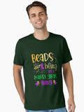 Beads And Bling It S A Mardi Gras Thing Carnival Mardi Gras T Shirt Essential T Shirt T Shirt Everyday Wear