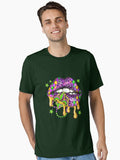 Mardi Gras Lips Queen Carnival Costume Purple Gold Funny T Shirt Essential T Shirt T Shirt Minimal Style