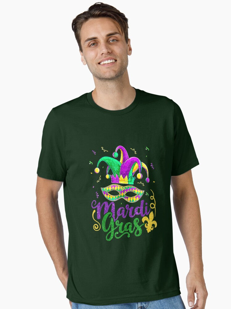 Mardi Gras 2023 Womens Girls Mask Beads New Orleans Party T Shirt Essential T Shirt T Shirt Cute Design