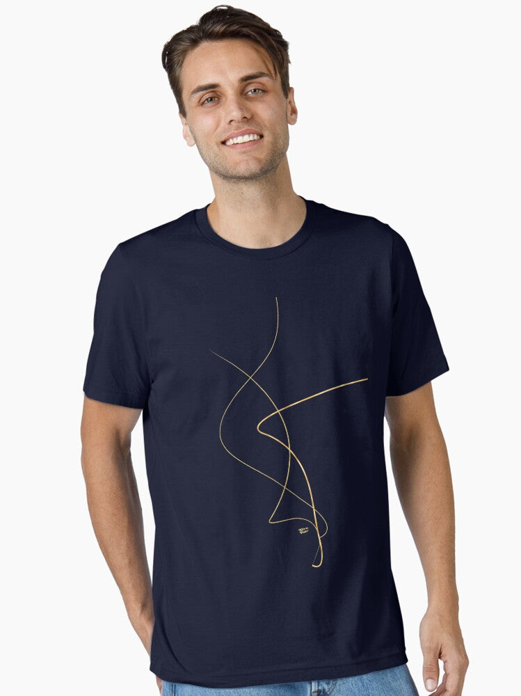 Kintsugi 2 art decor buyart japanese gold white kirovair design Essential T-Shirt | Graphic T-Shirt for Unisex