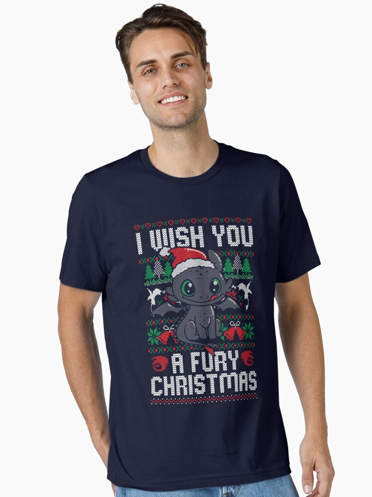 Fury Christmas Essential T-Shirt | Premium Unisex T-Shirt, Trending Graphic Tee