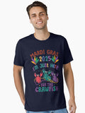 Mardi Gras 2025 Crawfish Festive Essential T Shirt T Shirt Cute Design
