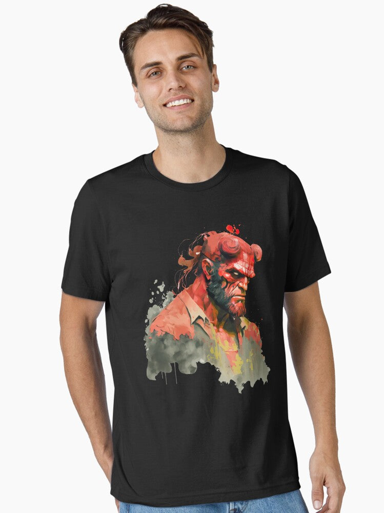 Hellb0y Big Red Man Essential T-Shirt | Premium Unisex T-Shirt, Trending Graphic Tee