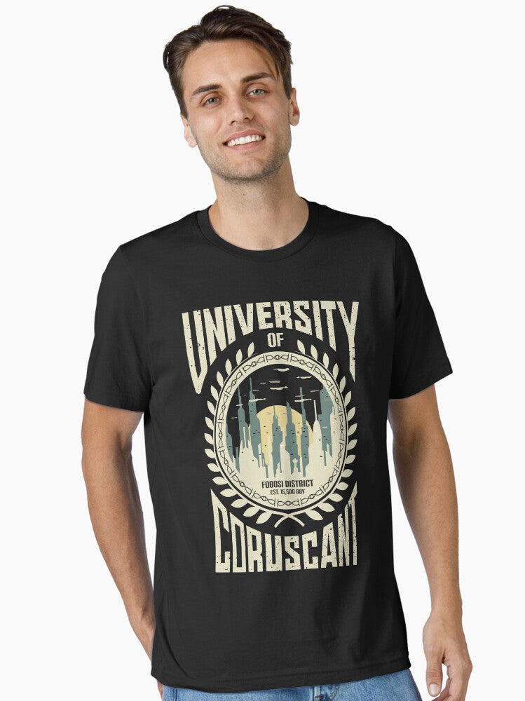 University Of Coruscant Essential T-Shirt | Premium Unisex T-Shirt, Trending Graphic Tee
