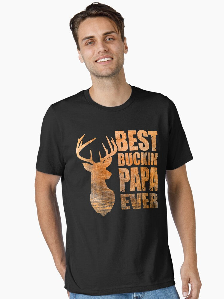 Best Buckin' Papa Ever T-Shirt