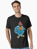 Retro Vintage Chicken Cool Rooster Wearing Sunglasses Essential T-Shirt | Graphic T-Shirt for Unisex