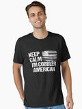 Keep Calm I’m a Cobbler American Flag USA Skilled Worker