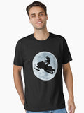 Snowmobile Moon Shot Essential T-Shirt | Graphic T-Shirt for Unisex
