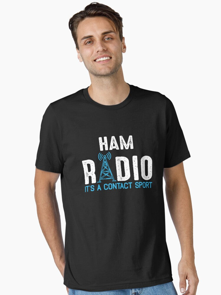Ham Radio Its A Contact Sport Funny