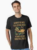 Scuba diver funny be nice to scuba diver Essential T-Shirt | Premium Unisex T-Shirt, Trending Graphic Tee