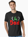 Christmas Hunting DAD T-Shirt