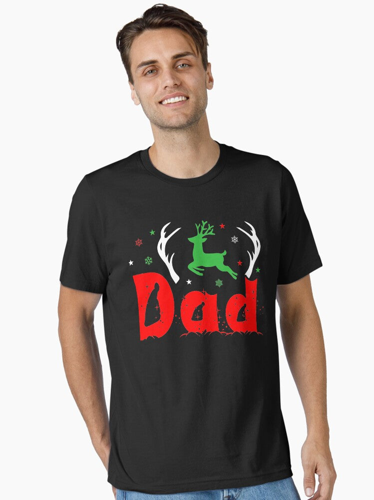 Christmas Hunting DAD T-Shirt