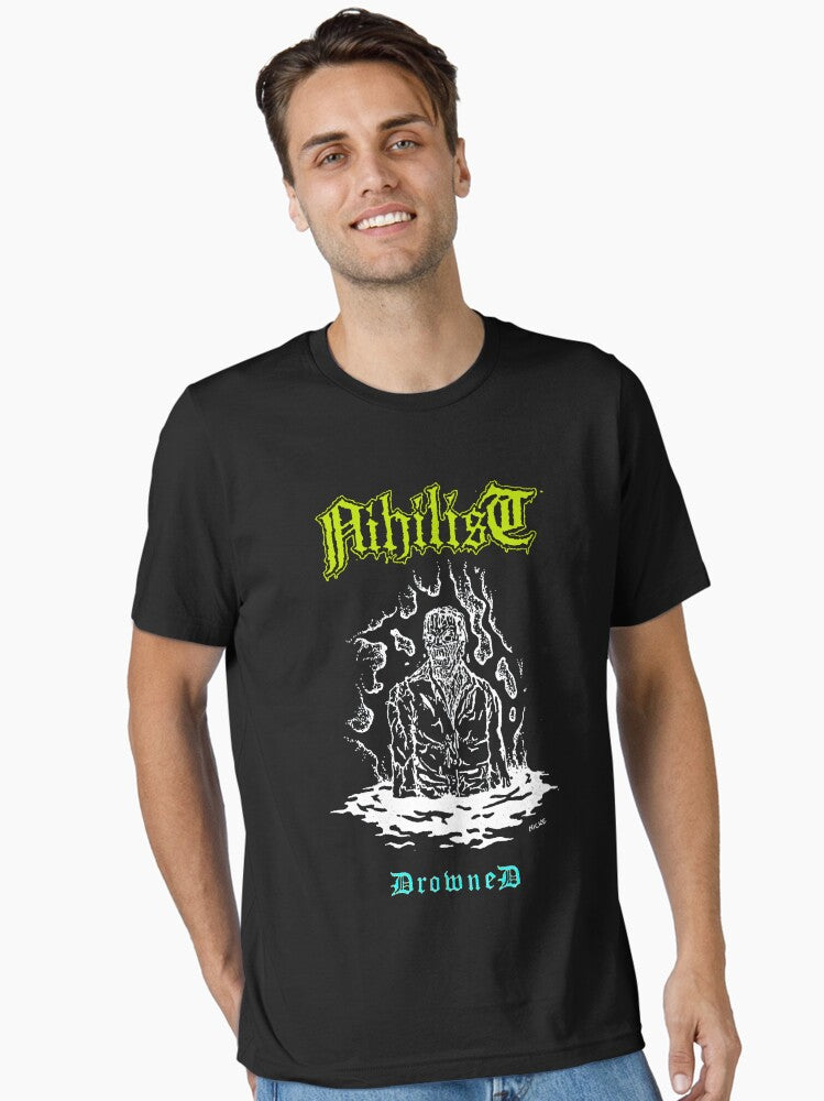 Nihilist- Drowned Essential T-Shirt | Premium Unisex T-Shirt, Trending Graphic Tee