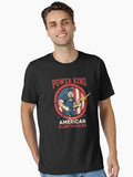 Electrician T-Shirt Power King American Electrician Design