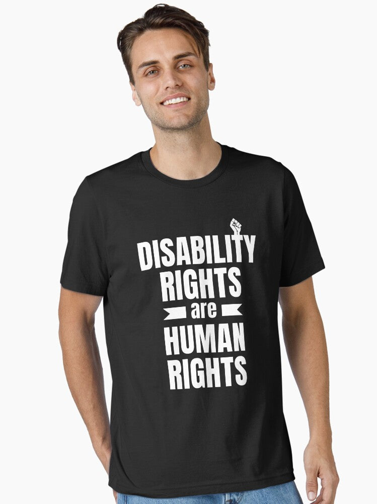 Disability Rights Are Human Rights Social Justice Essential T Shirt T Shirt Minimal Style