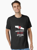 Human Rights Are Not Optional Humanity Vibe Essential T Shirt T Shirt Limited Vibe