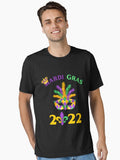 Mardi Gras 2022 Funny Colorful Mardi Gras 2022 Tuesday Lovers Essential T Shirt T Shirt Premium Print