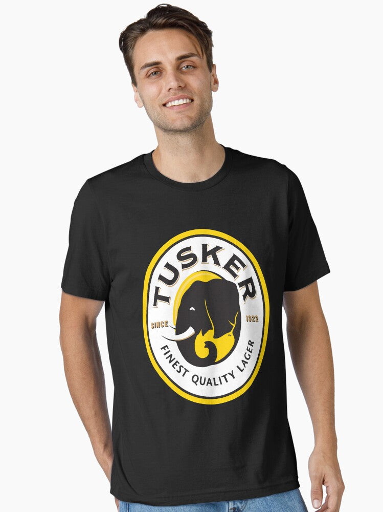 Best seller tusker lager logo merchandise Essential T-Shirt | Premium Unisex T-Shirt, Trending Graphic Tee