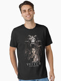 movie horror funny flims black retro scary witch vintage Essential T-Shirt | Premium Unisex T-Shirt, Trending Graphic Tee