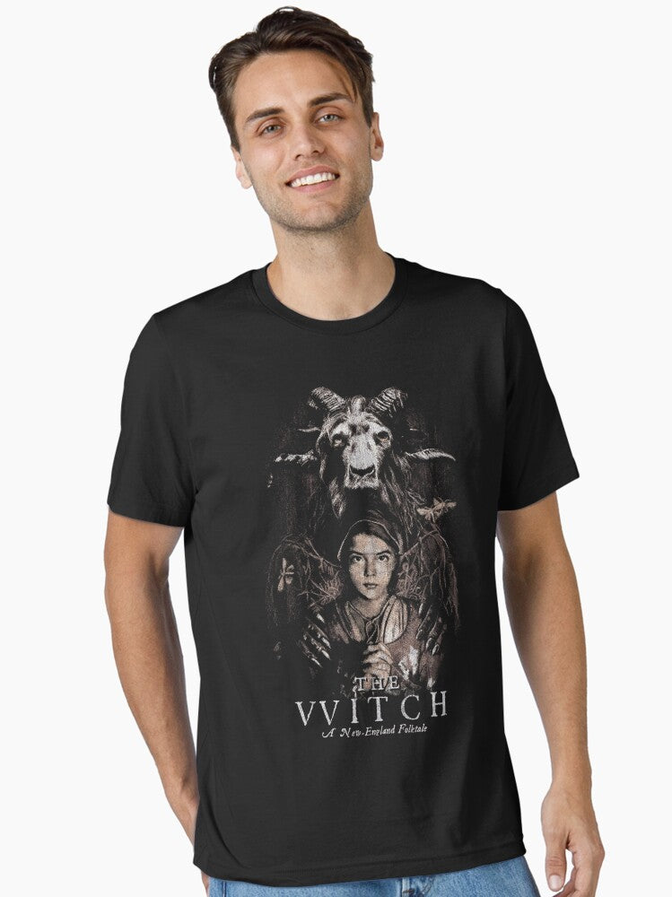 movie horror funny flims black retro scary witch vintage Essential T-Shirt | Premium Unisex T-Shirt, Trending Graphic Tee