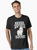 Never Underestimate an Old Man With Coton De Tulear T-Shirt