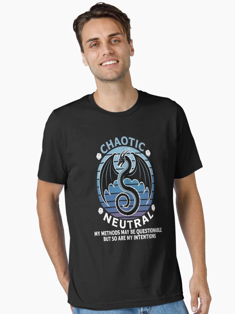 Chaotic Neutral My Methods May Be Questionable Essential T-Shirt | Graphic T-Shirt for Unisex