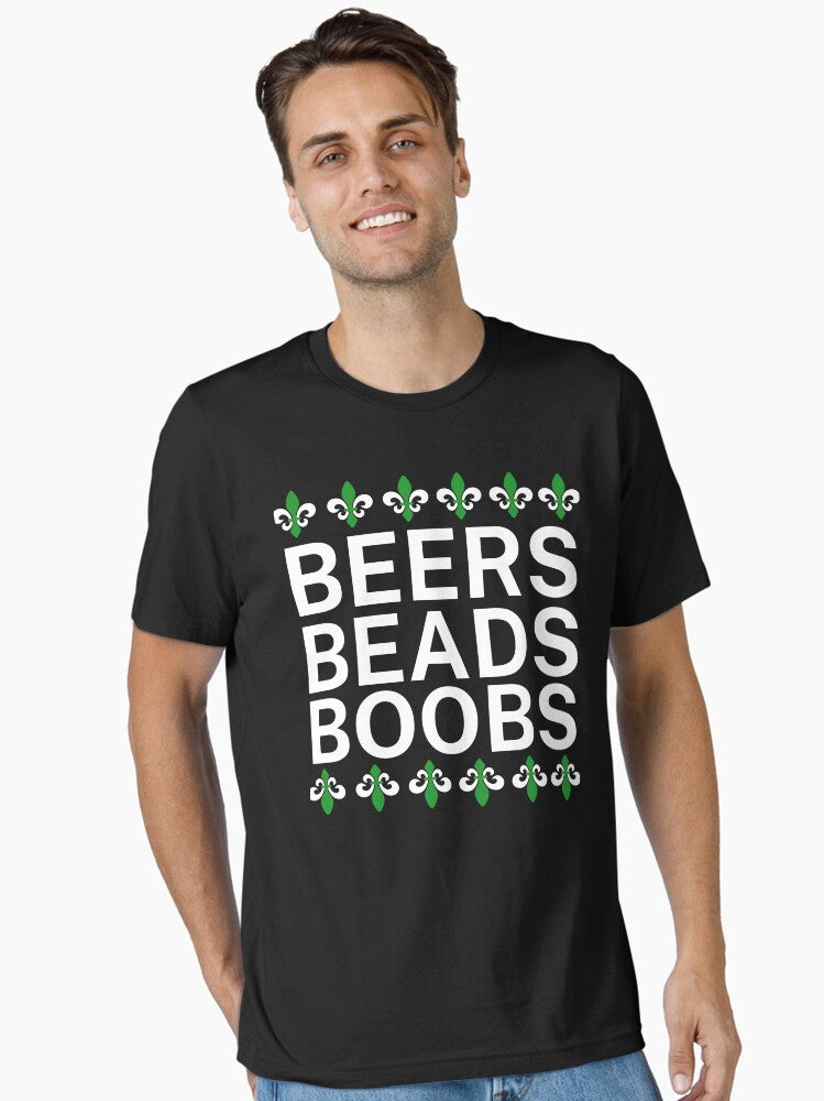 Funny Mardi Gras Y All Costume Essential T Shirt T Shirt Premium Print