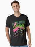Funny Mardi Gras Flamingo Costume Essential T Shirt T Shirt Everyday Wear