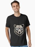 Mens Papa Bear Face Sunglasses Papa Bear Lover Father's Day Essential T-Shirt | Graphic T-Shirt for Unisex