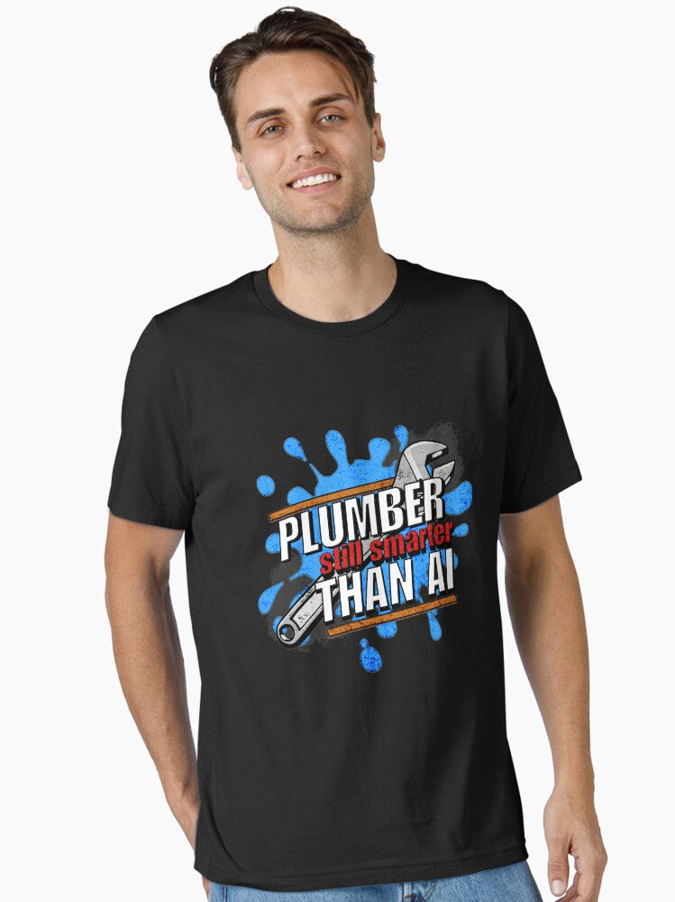 Plumber Still Smarter Than AI – Funny Plumber Gift