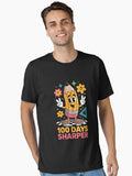 Teacher Happy 100 days of school cool Essential T-Shirt | Graphic T-Shirt for Unisex