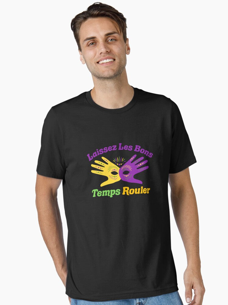 Laissez Les Bons Temps Rouler Mardi Gras Gifts Mardi Gras Essential T Shirt T Shirt Premium Print