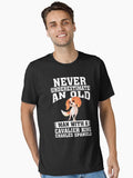 Never Underestimate an Old Man With Cavalier King Charles Spaniels T-Shirt