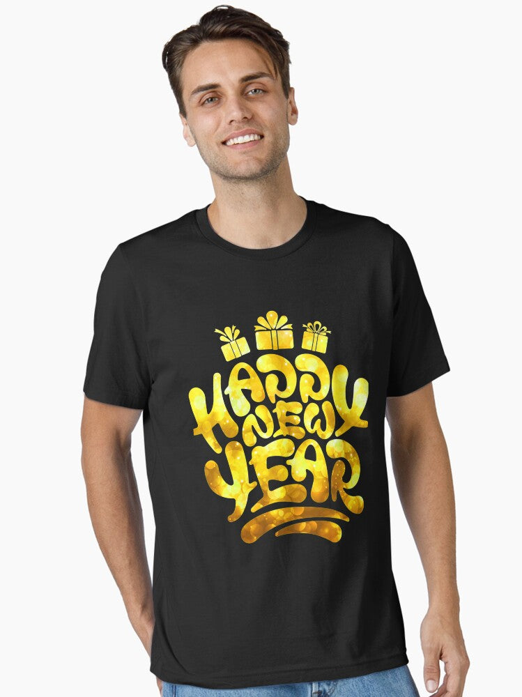 Happy New Year 2022 Essential T-Shirt | Premium Unisex T-Shirt, Trending Graphic Tee