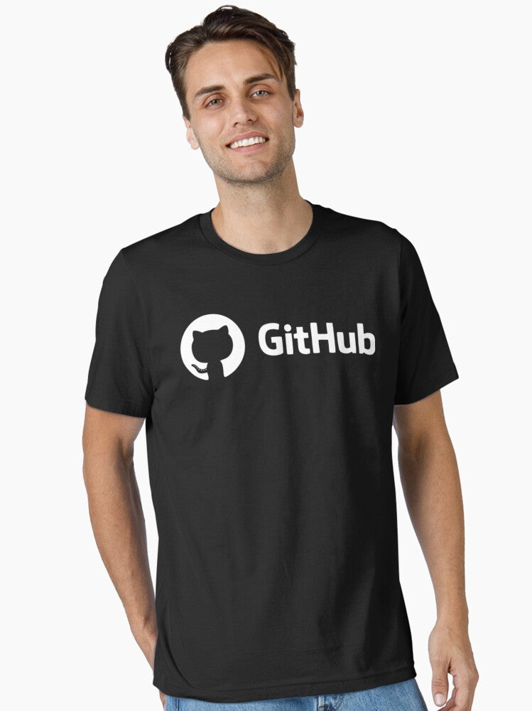 Github Essential T-Shirt | Premium Unisex T-Shirt, Trending Graphic Tee