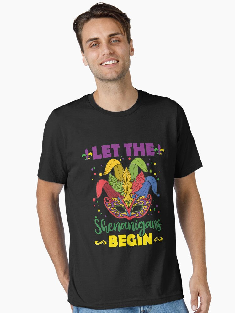 Mardi Gras Let The Shenanigans Begin New Orleans Essential T Shirt T Shirt Minimal Style