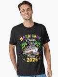 Mardi Gras Cruise Crew 2026 Trip New Orleans Family Matching Essential T Shirt T Shirt Limited Vibe