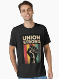 Union Strong Fist Proud Labor Day Workers September First3