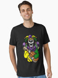 Mardi Gras Skeleton Costume Funny Festival Party Mardi Gras Funny Mardi Gras King Gifts Mardi Gras Skull Mardi G T Shirt