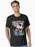 Protect The Dolls Gender Equality Retro Essential T Shirt T Shirt Everyday Wear