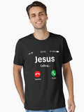 Jesus Calling Shirt - Funny Jesus Phone Christian T-Shirt Essential T-Shirt | Graphic T-Shirt for Unisex