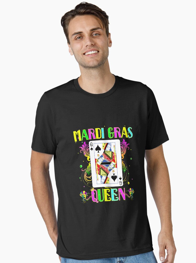 Mardi Gras Queen Mardi Gras Mardi Gras Costume Mardi Gras Essential T Shirt T Shirt Limited Vibe