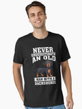 Never Underestimate an Old Man With Dachshunds T-Shirt