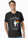 Support Human Rights Oppose Bigotry And Ignorance Essential T Shirt T Shirt Premium Print