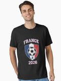 France Football 2026 Soccer Crest Essential T-Shirt