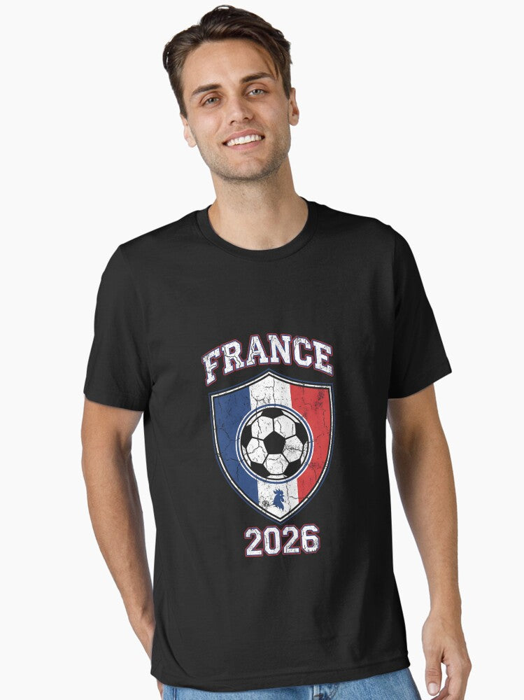 France Football 2026 Soccer Crest Essential T-Shirt